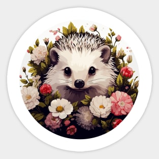 Cute hedgehog Sticker